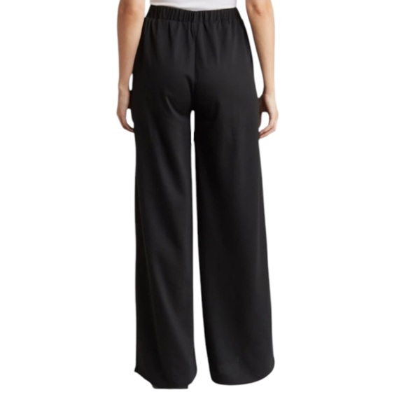 Black Wide-Leg Pant NWT Long Large - Picture 3 of 4